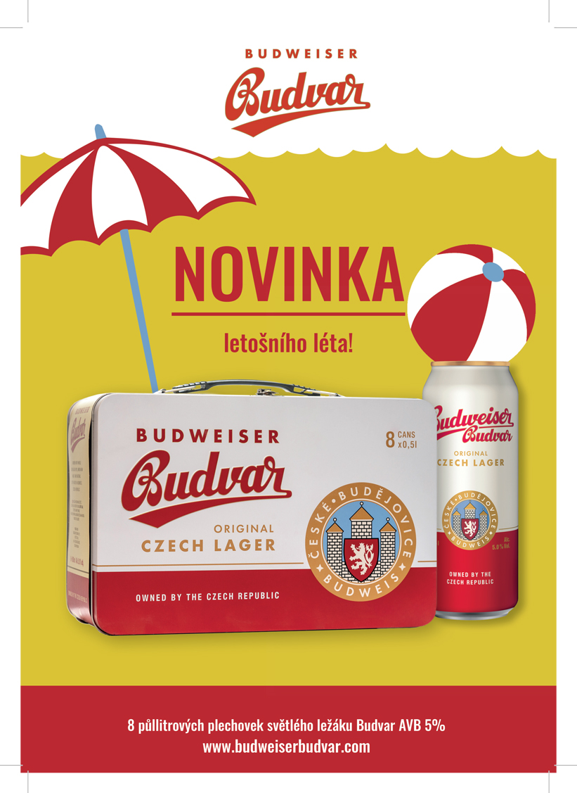Budvar redesign etikety