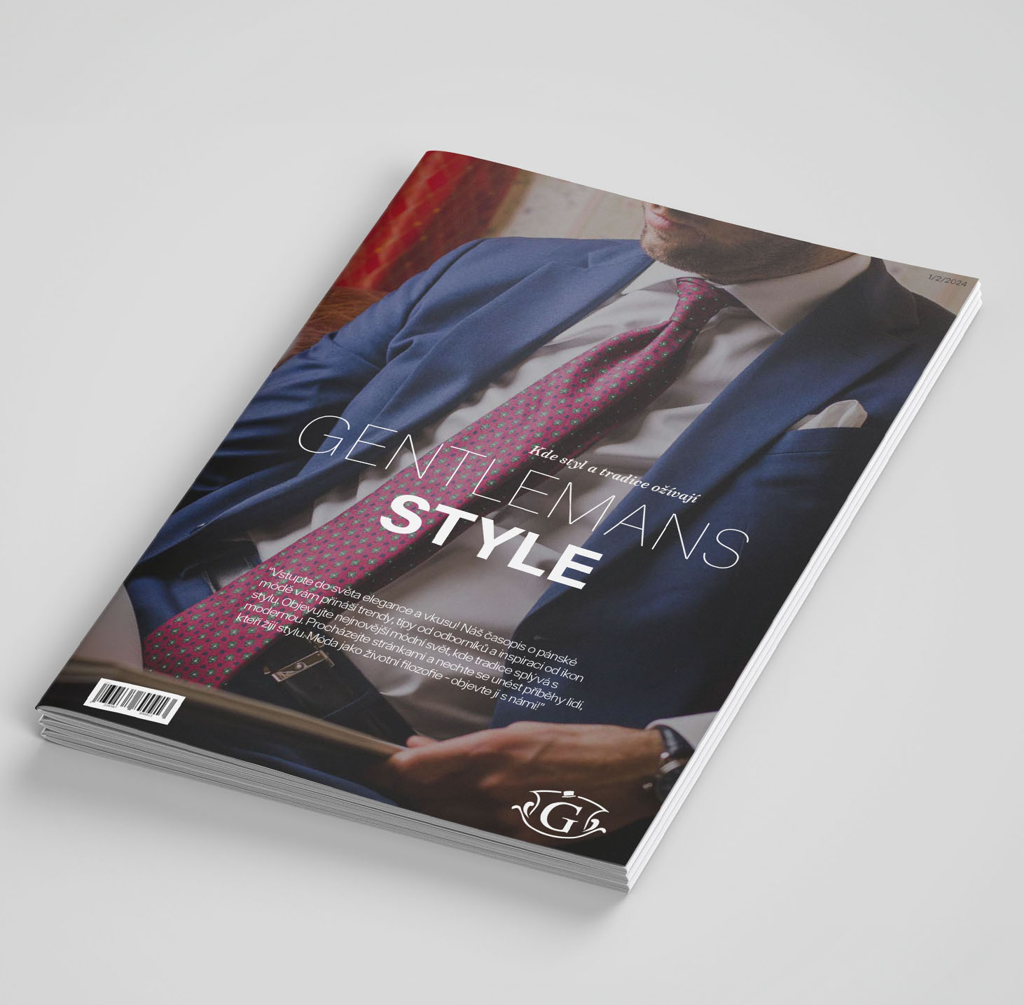 Fiktivní časopis – Gentleman's Style